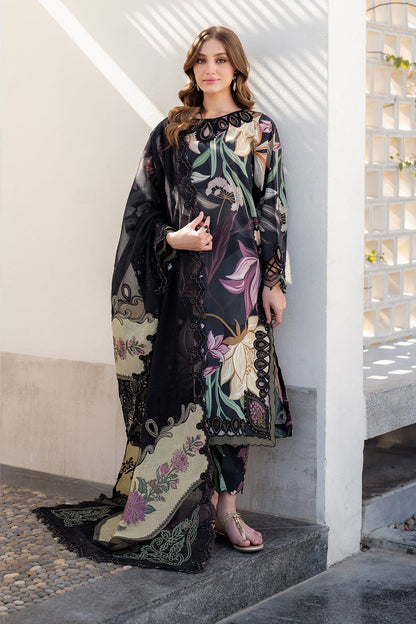 Broque Embroidered & Digital Printed Lawn Suit – 3Pc