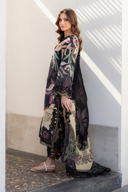 Broque Embroidered & Digital Printed Lawn Suit – 3Pc