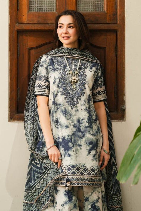 Sapphire – 3Pc Embroidered Lawn Suit