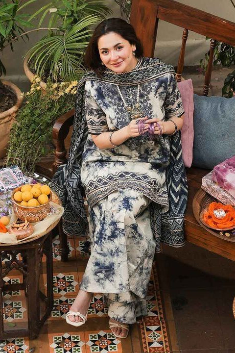 Sapphire – 3Pc Embroidered Lawn Suit