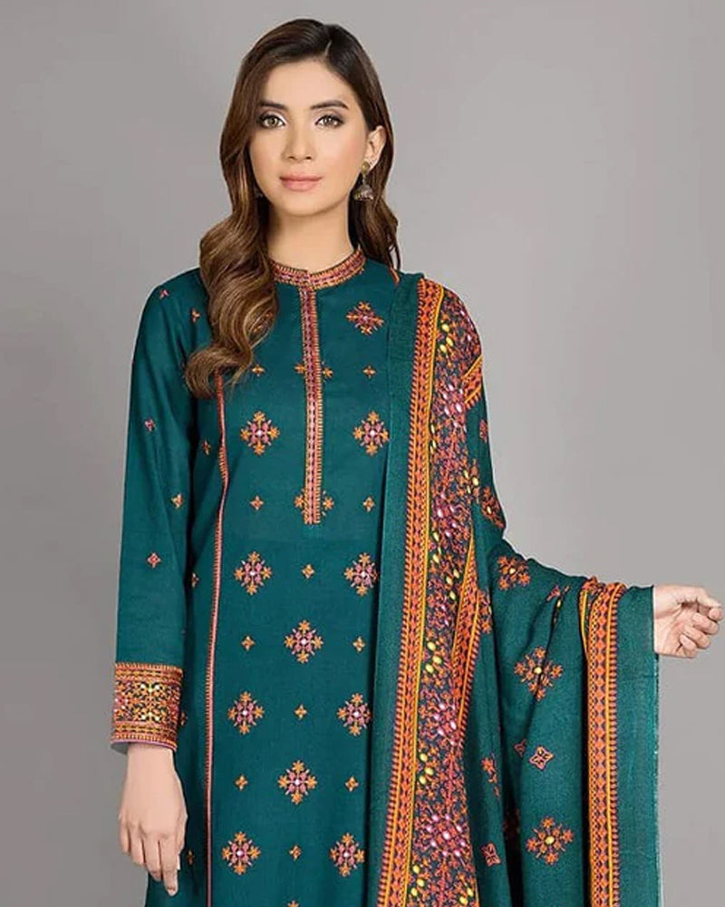 Kayseria Lawn-3PC Embroidered with Lawn Embroidered Dupatta-1118