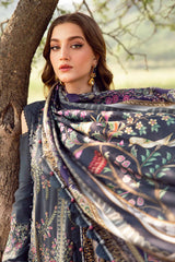 Maria B Lawn-3PC Embroidered with Digital Printed Dupatta-1075