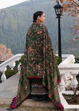 HUSSAIN REHAR Lawn-3PC Embroidered with Digital Printed Dupatta-1073